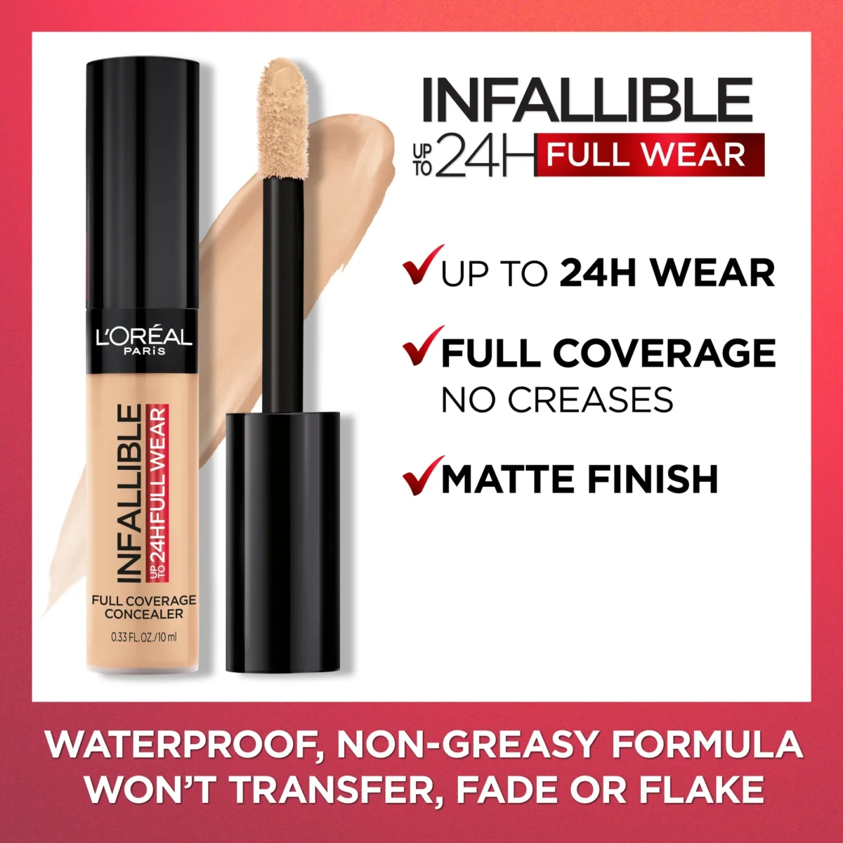Loreal Paris Infallible Full Wear Liquid Concealer
