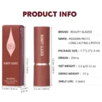 Beauty Glazed Modern matte lipstick