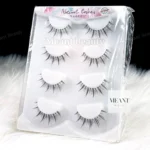 MAGEFY 4 Pairs of Natural Full False Eyelashes Set