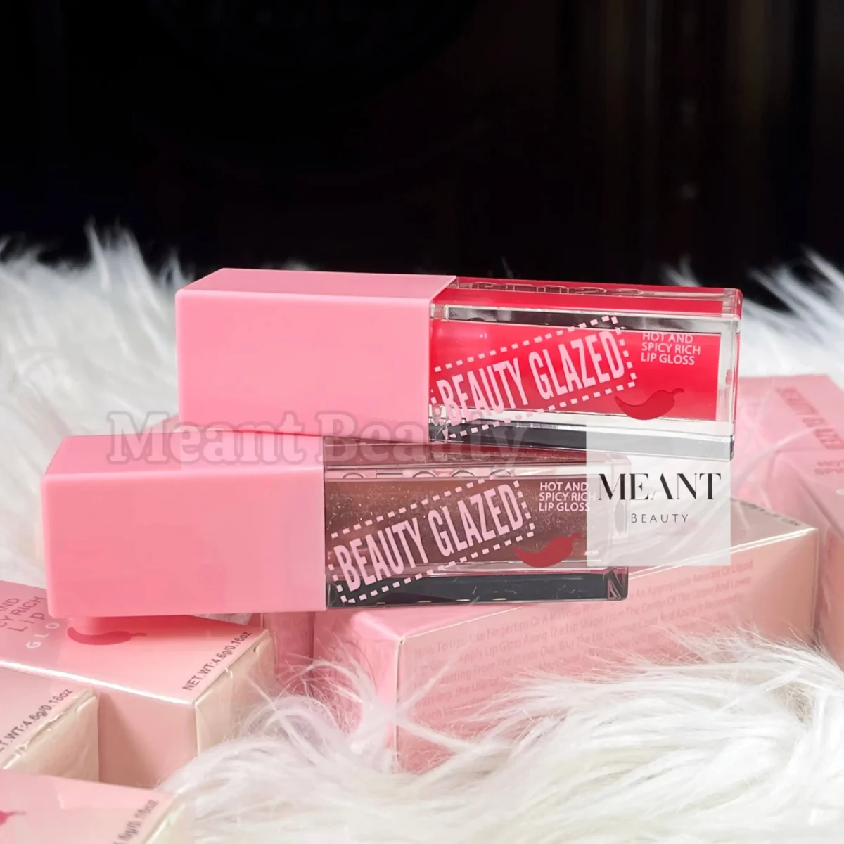 Beauty Glazed Hot & Spicy Rich Lip Gloss