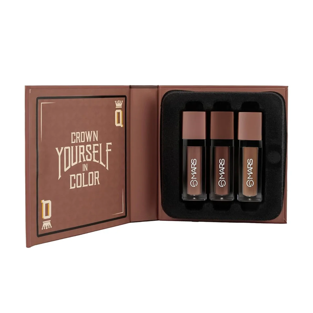 Mars Queen of Mattes Lipstick Set Browns