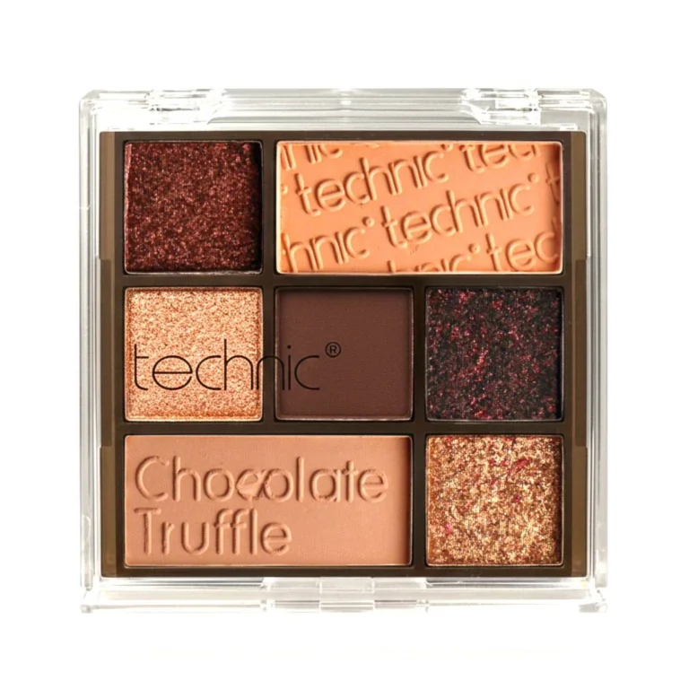 Technic Chocolate Truffle Pressed Pigment Eyeshadow Palette