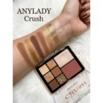 ANYLADY Crush Eyeshadow & Blusher Palette 01 Brown - Image 3