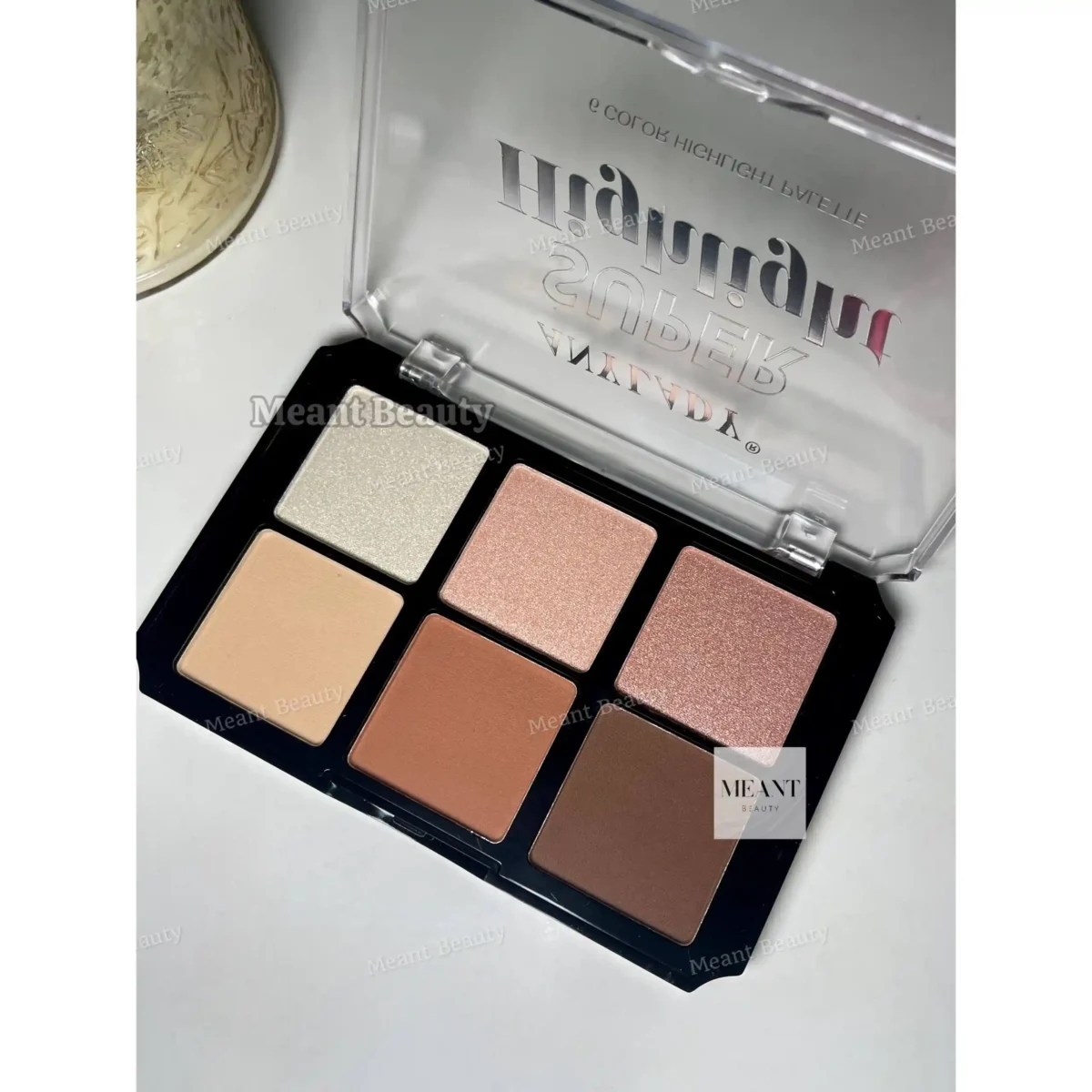 Anylady Super Highlight Contour & Highlighter Palette 02