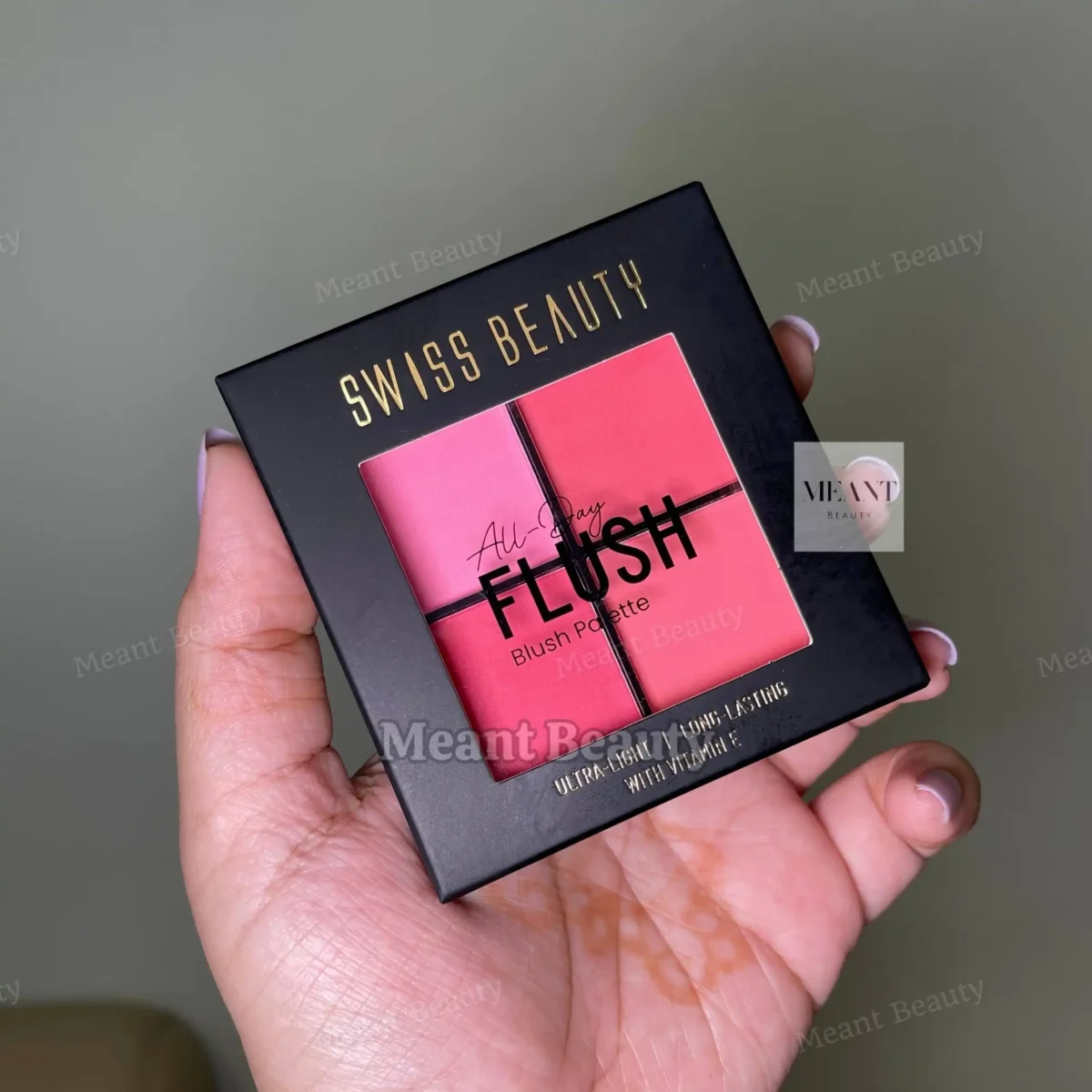 Swiss Beauty All Day Flush Blush Palette