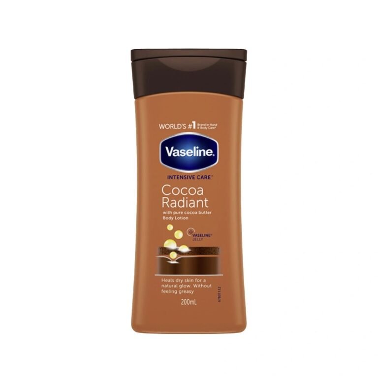 vaseline cocoa radiant body lotion 100ml