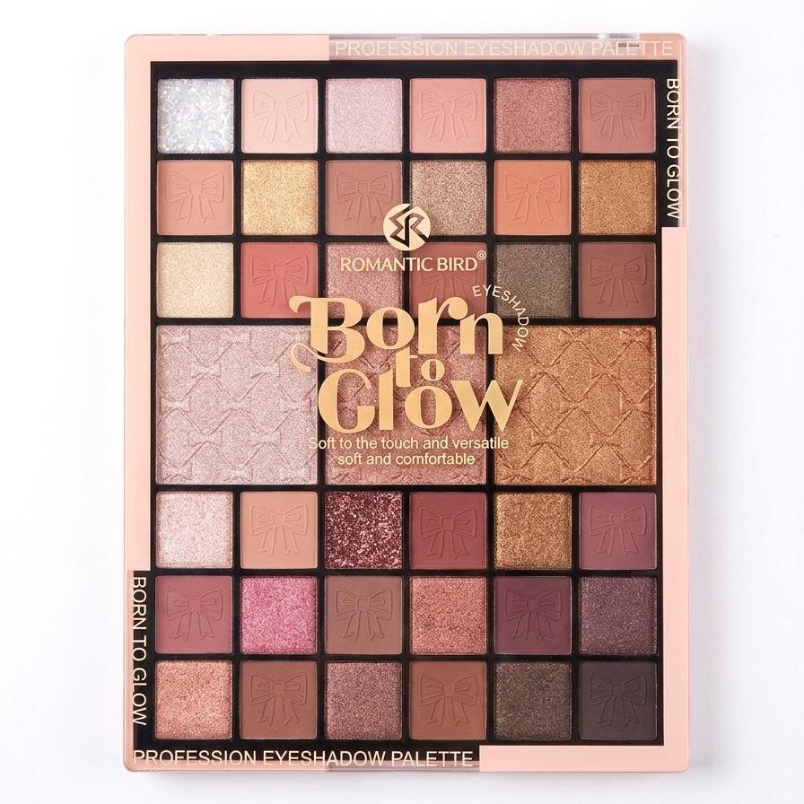 Romantic Bird Born to Glow Eyeshadow & Highlighter Palette