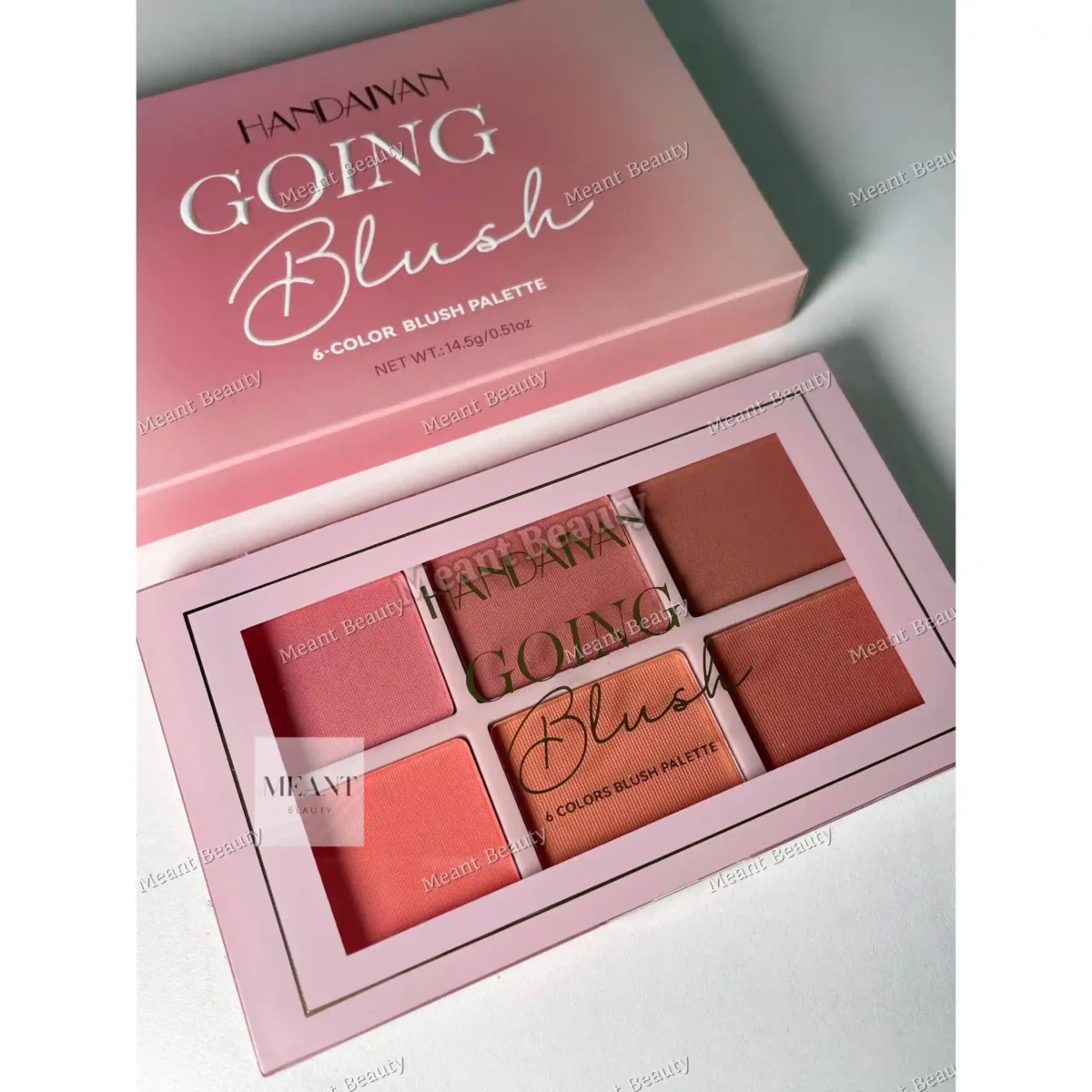 Handaiyan Going Blush 6 color Blush Palette