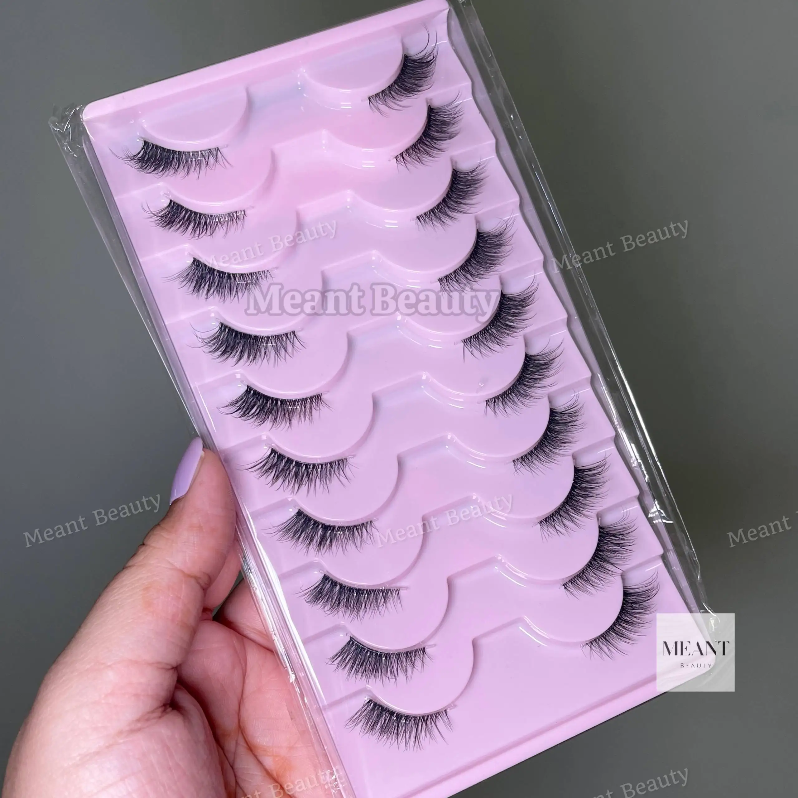 Mange 10 Pair Half Cut Eyelashes Mange 10 Pair Half Cut Eyelashes
