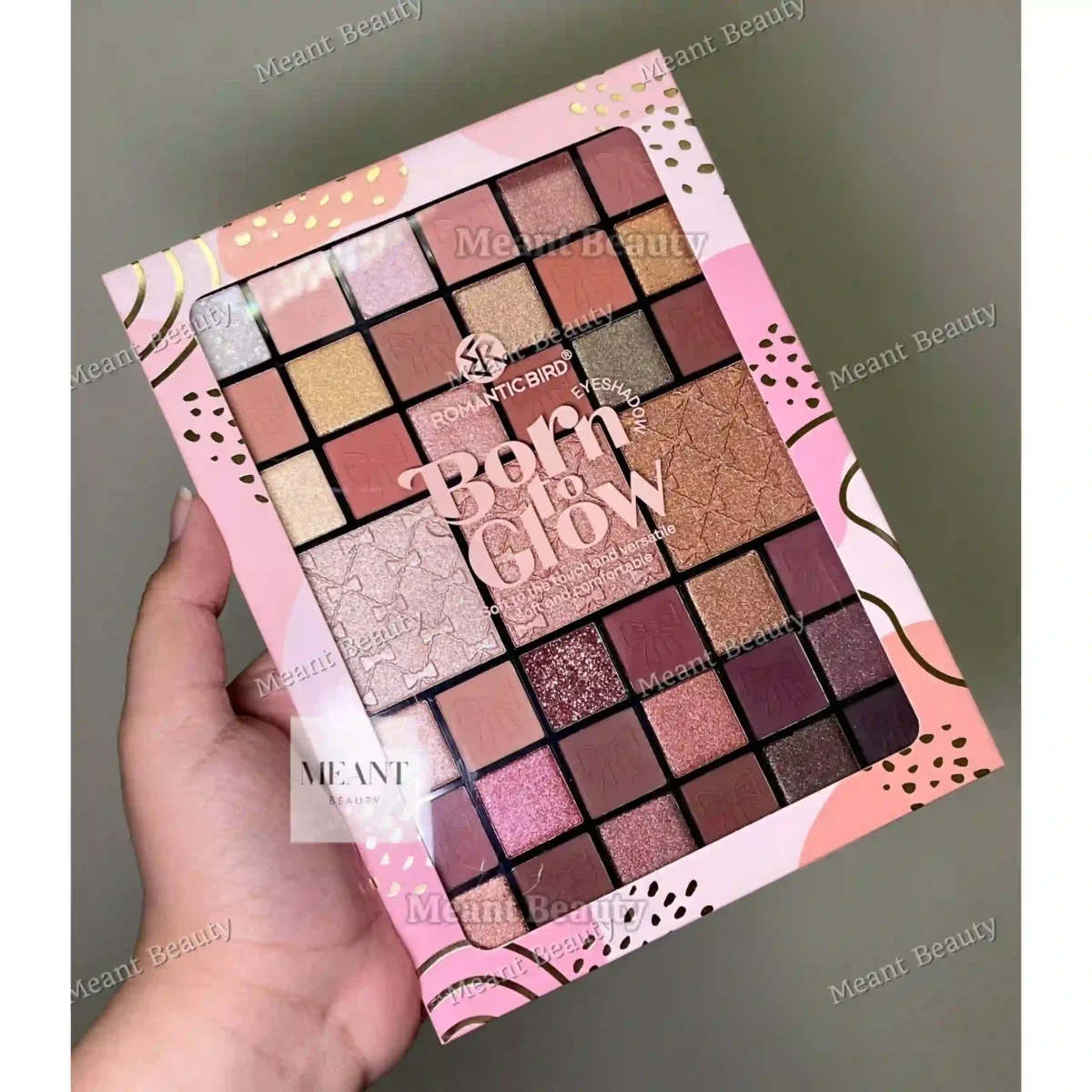 Romantic Bird Born to Glow Eyeshadow & Highlighter Palette