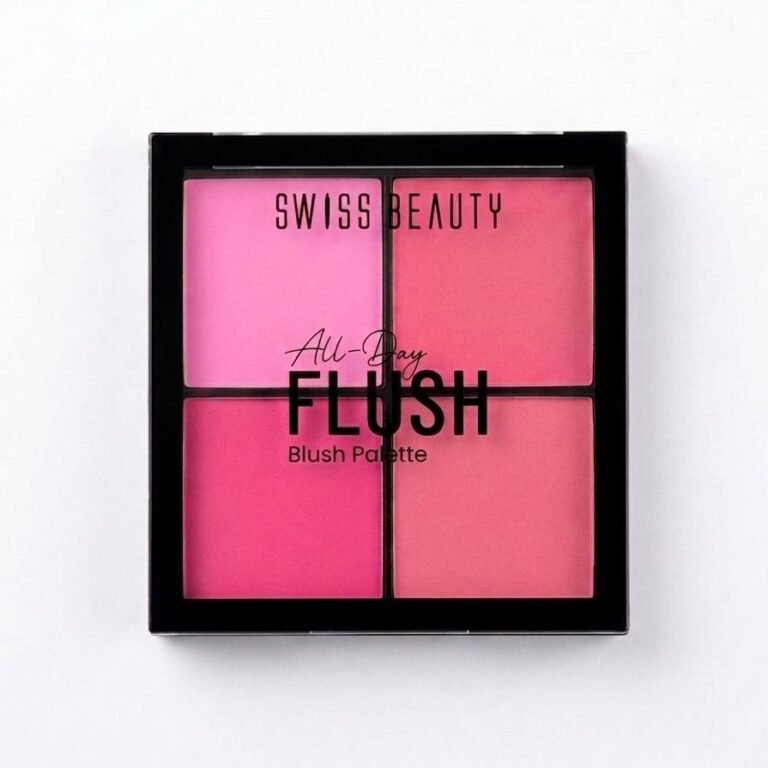 Swiss Beauty All Day Flush Blush Palette- 01 The Cheeky Edit