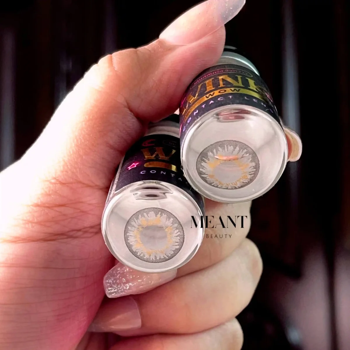 WINK Contact Lens Goddess Stone Gray