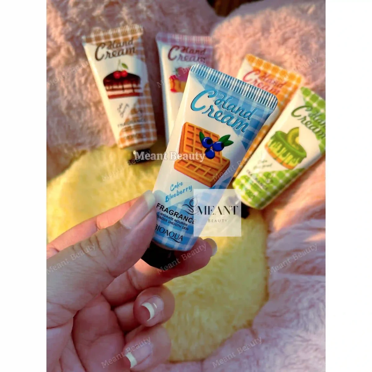 BIOAQUA Set of 5 Fruit Fragrance Moisturizing Hand Cream Set