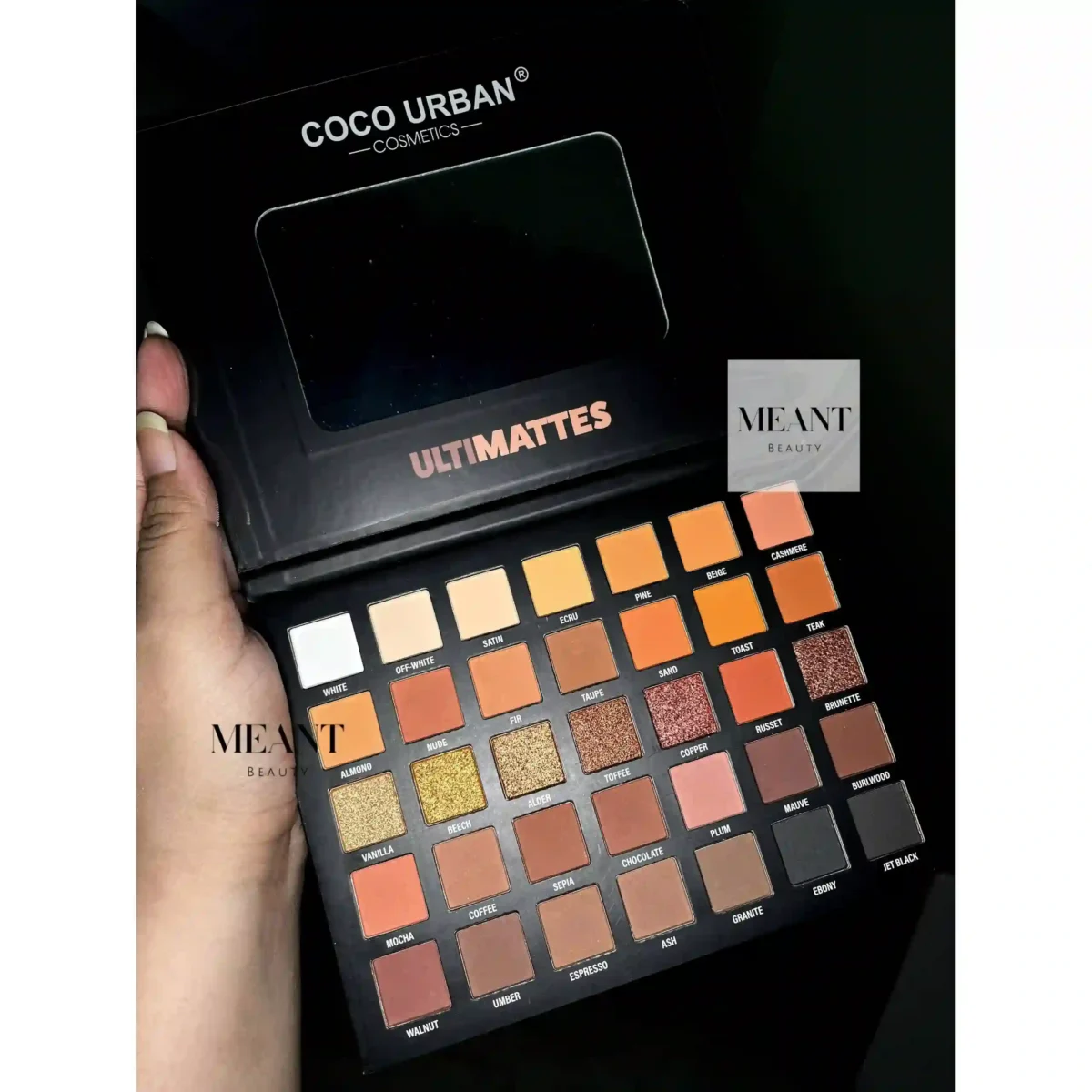 Coco Urban Cosmetics Ultimatte Eyeshadow Palette