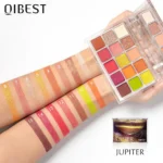 QIBEST Planet Jupiter 15 Colors Eyeshadow Palette