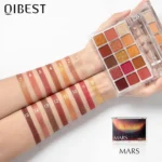 QIBEST Planet Mars 15 Colors Eyeshadow Palette