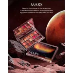 QIBEST Planet Mars 15 Colors Eyeshadow Palette