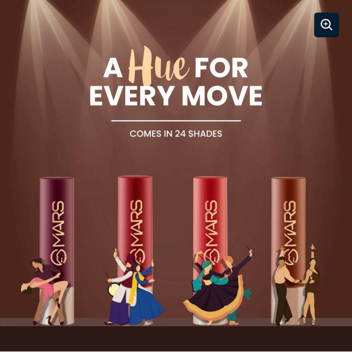 MARS Creamy Matte Lipstick