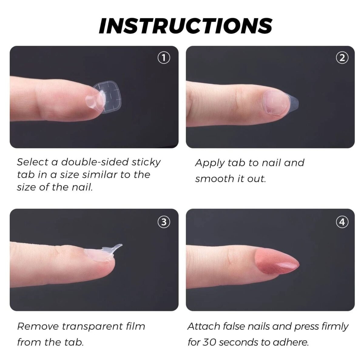Nail Glue Sticker Sheet