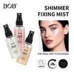 BOB Shimmer Fixing Mist Long-Lasting Hydrating Setting Spray (50ml)
