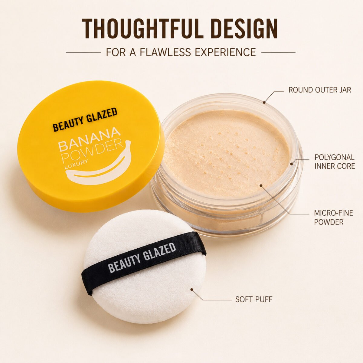 Beauty Glazed Banana Powder