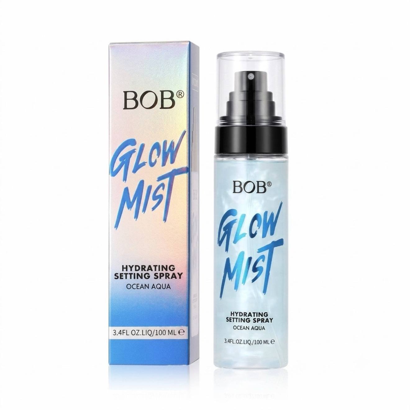Bob Glow Mist Hydrating Setting Spray Ocean Aqua 100ml Bob Glow Mist Hydrating Setting Spray Ocean Aqua 100ml