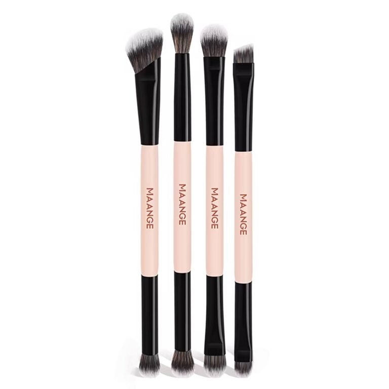 MAANGE Pro Double Headed 4 Piece Eye Makeup Brush Set (HZS2500710-XH)
