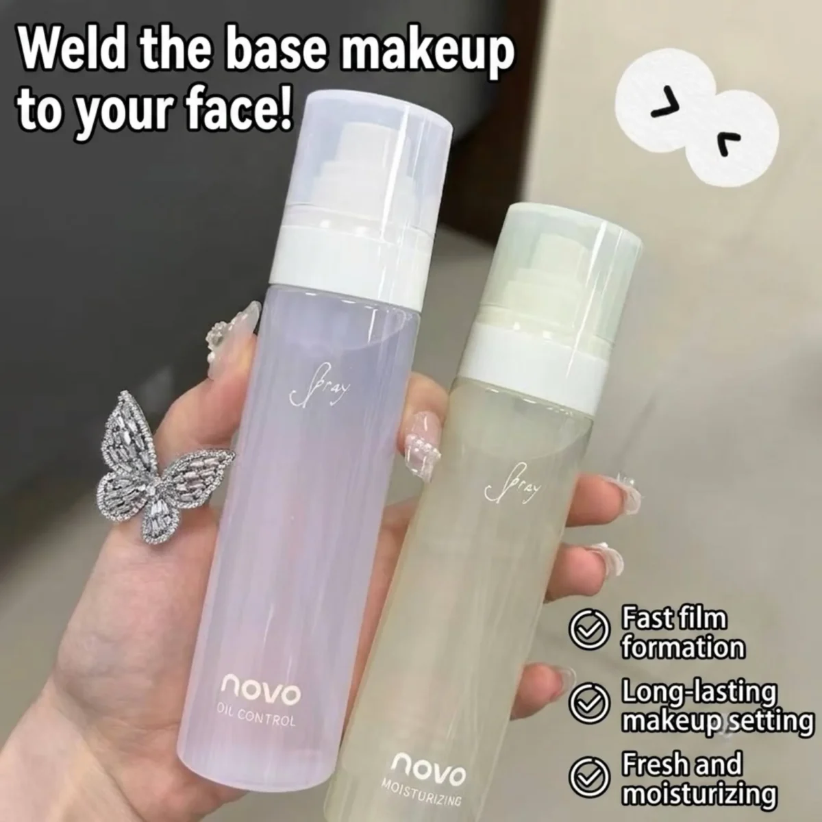 NOVO Makeup Locking Oil Control Setting Spray - Image 2