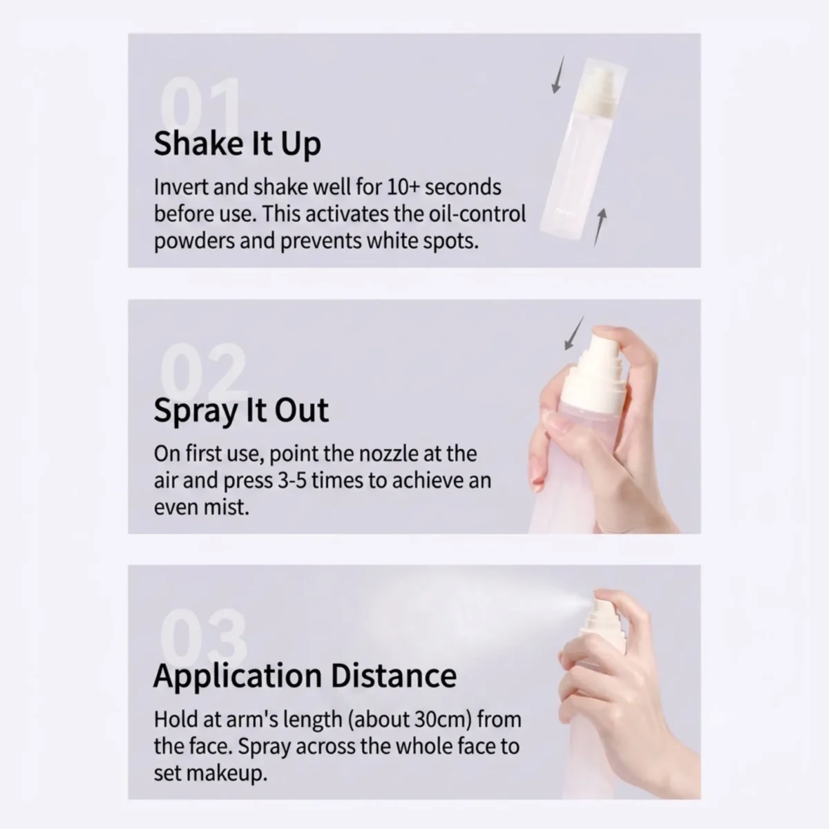 NOVO Makeup Locking Oil Control Setting Spray - Image 3