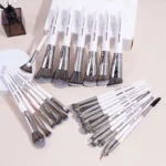 Complete Face and Eye Makeup Brush Set
