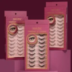 IMAGIC 10 Pair Handmade 3D Eyelashes (#14)